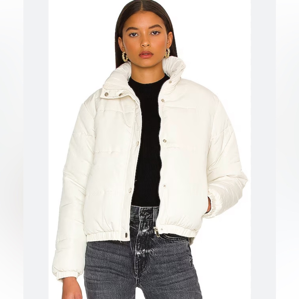 Lovers and Friends Ryann Cream Puffer XS
